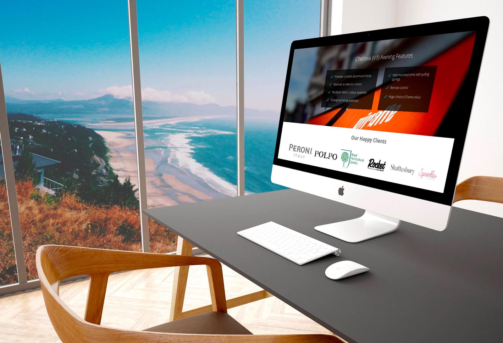Website Design for Alfresco Solutions Epping Essex